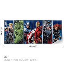 Marvel Avengers Wall Paper Mural