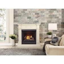 Natural Gas Fireplace System