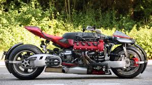 mad maserati engined motorbike