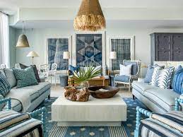 20 blue living rooms