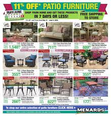 Menards Outdoor Furniture Sets Weekly Ads