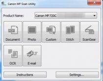 * when clicking save on the file download screen (file is saved to disk at specified location) 1. Canon Mf Network Scan Utility Tool Download For Windows