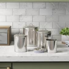 They are made with a bouncy plastic material that ensures. Farmhouse Rustic Kitchen Canisters Jars Birch Lane