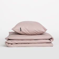 bed linen pure dusty pink no wódka