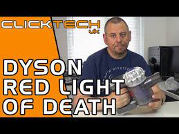 how to fix dyson v6 flashing red light