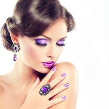 makeup model lilac lady