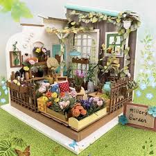 Garden Robotime Dg108 Diy House Kit