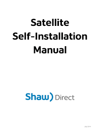 Satellite Self Installation Manual Manualzz Com
