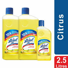 lizol citrus disinfectant surface