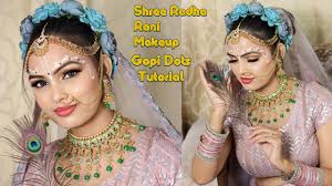 radha rani makeup gopi dots tutorial