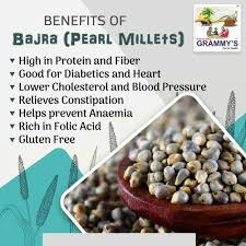 grammy pearl millet high in protein at