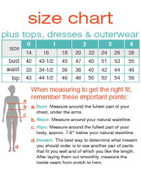 57 Unmistakable Maurices Jean Size Chart