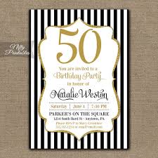 Black White And Gold Invitations You Get Ideas From This Site