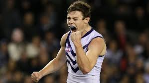 Neale kicked 14 goals for the season but was not selected for the grand final. South Australian Midfielder Lachie Neale Ready To Impress On Big Stage For Fremantle Herald Sun