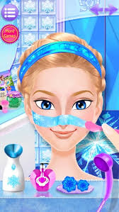 frozen ice queen beauty spa on the