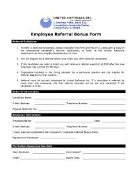 Referral Bonus Form Under Fontanacountryinn Com