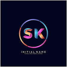 sk letter logo png transpa images