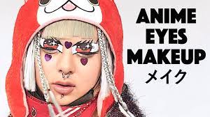 anime eyes makeup tutorial by anese