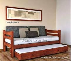 affordable wooden sofa bed
