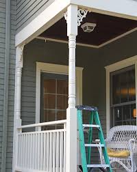 Structural Porch Column Rot Repair