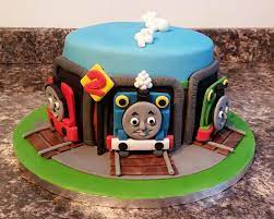 Thomas The Tank Engine Cake Decorated Cake By Sugar Cakesdecor gambar png