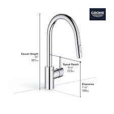 grohe concetto high spout single handle