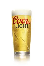 personalised coors light pint beer
