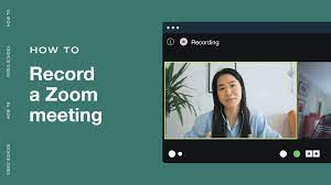 how to record a zoom meeting a step by