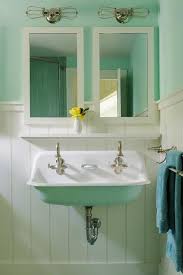 Turquoise Nautical Bathroom Cottage
