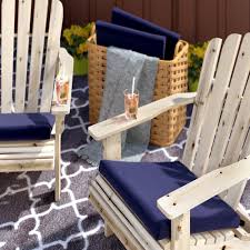 Buy top selling products like arden selections™ print outdoor adirondack chair cushion and polywood® long island adirondack chair seat cushion. Andover Mills Indoor Outdoor Adirondack Chair Cushion Reviews Wayfair