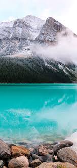 beautiful turquoise calm lake 4k phone