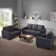 sofa bae 3 2 1 seater grey
