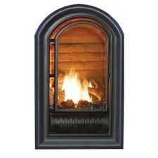 Arched Gas Fireplace Insert
