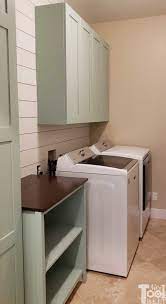 budget laundry room cabinet plans her