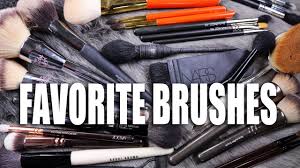 makeup brush collection favorites