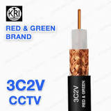 3C2V (Full Copper), 100 yd Reel, Red & Green Brand ...