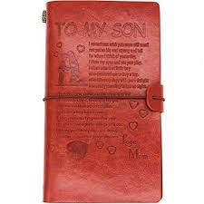 leather journal gifts from mom to son