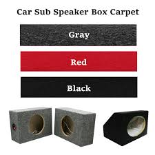 car trunk liner speaker box carpet sub