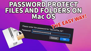 encrypt files and folders on mac os