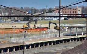 parking area at amtrak station could