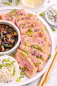 air fryer tuna steak easy healthy recipes