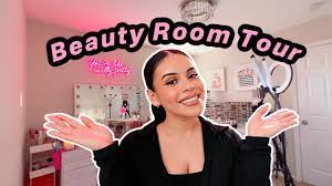 beauty room tour makeup collection
