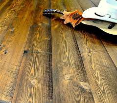 circle sawn rough face pine flooring