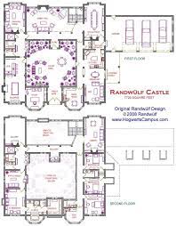Courtyard House Plans Castle Floor Plan