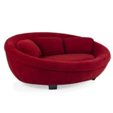 Cellini Designer Ufo Red Round Lounge