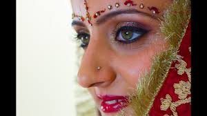 bridal makeup tutorial for an indian