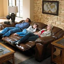 genuine leather 3 seater recliners sofa