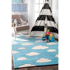 reviews for nuloom clouds playmat blue