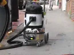 sidewalk steam chewing gum removal