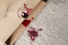 how to get red wine out of carpet